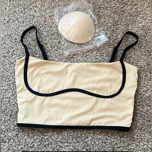 NEW/NEVER WORN - athletic crop top